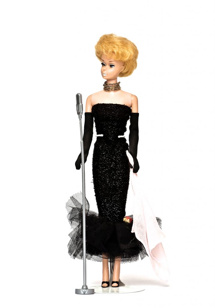 "Sydney Australia - March 3, 2009. A vintage Barbie, one of the first editions of the doll to be created,  isolated on white. 2009 marked Barbie's 50th anniversary."